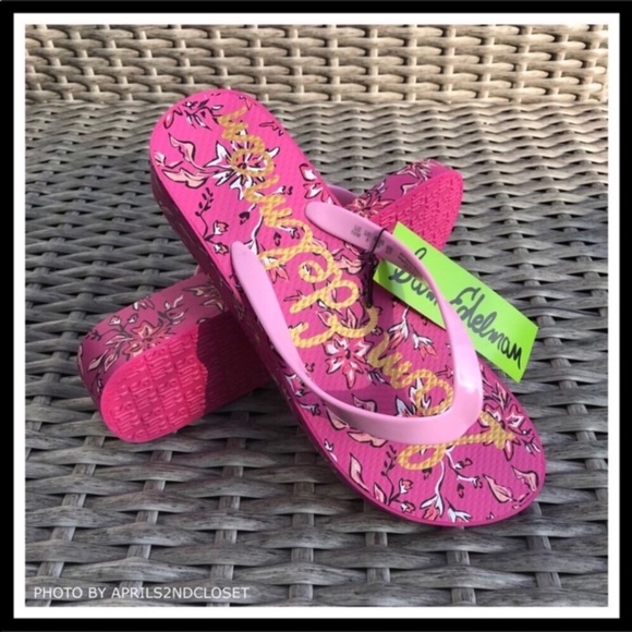 SAM EDELMAN PLATFORM SANDALS FLIP FLOP A3C - Picture 7 of 8